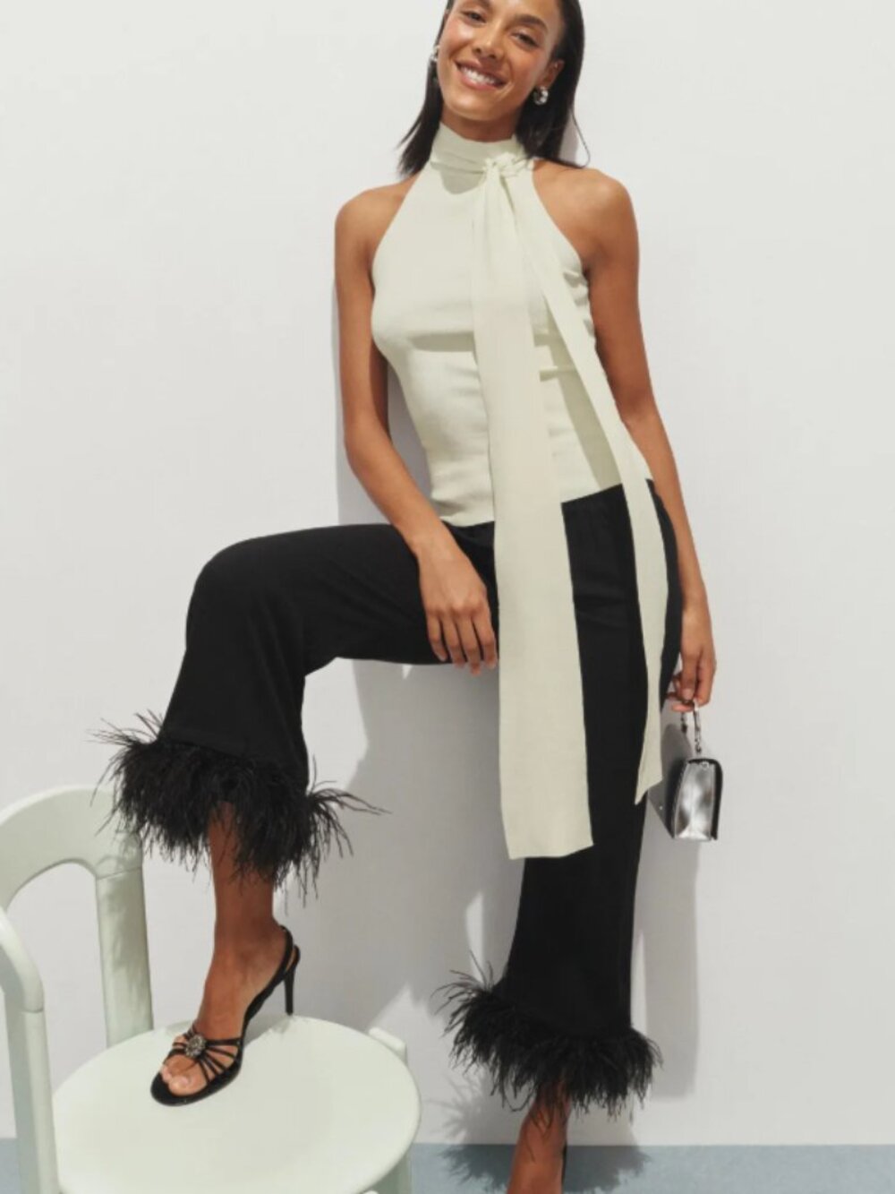 Halter Scarf Top RTR-44 - Picture 5 of 5